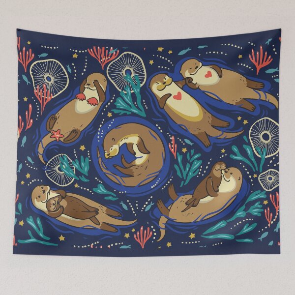 Item preview, Significant Otters pattern designed and sold by HichamMissiame.