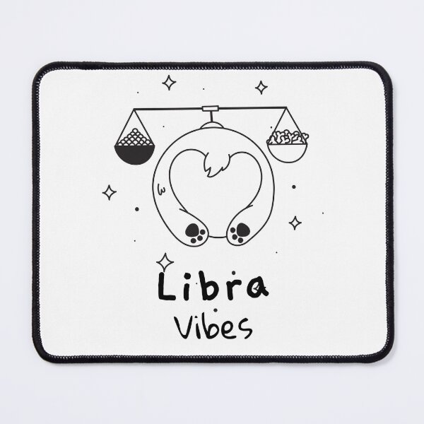 Item preview, Libra Vibes Dogs Of The Zodiac designed and sold by LadyZodiac.