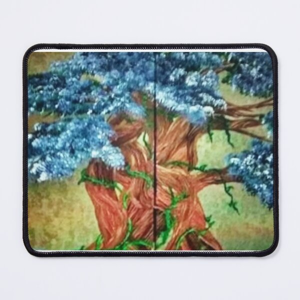 Item preview, Big Twisted blue tree designed and sold by Deanne-Bossell.