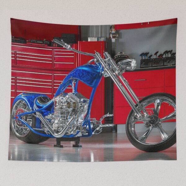 Item preview, George's Custom Chopper 'Pitbull' designed and sold by HoskingInd.