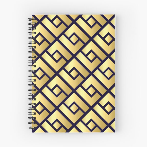 Item preview, Abstract geometric gold pattern designed and sold by urban-color.