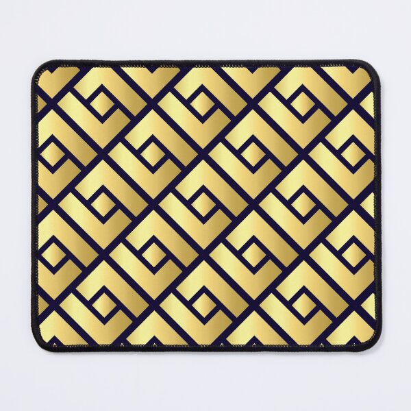 Item preview, Abstract geometric gold pattern designed and sold by urban-color.
