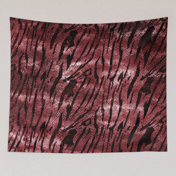 Item preview, Red Zebra Animal Pattern designed and sold by RossWilson12.
