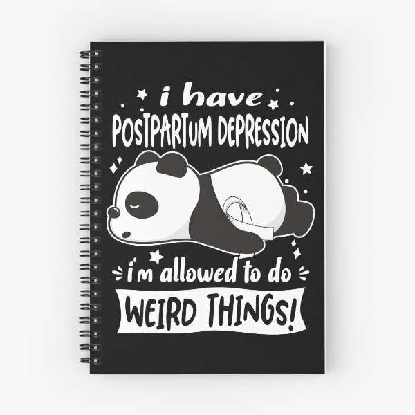 Item preview, Postpartum Depression Warrior I Have Postpartum Depression I Am Allowed To Do Weird Things! designed and sold by GennieShop.