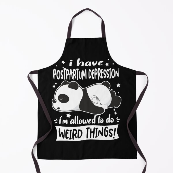 Item preview, Postpartum Depression Warrior I Have Postpartum Depression I Am Allowed To Do Weird Things! designed and sold by GennieShop.