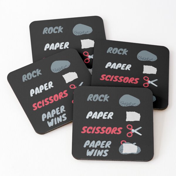 Item preview, Rock Paper Scissors, Paper Wins! designed and sold by CheryleaDesigns.