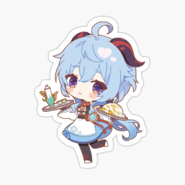 Item preview, genshin x sweets paradise sticker ganyu liyue ver. designed and sold by Andreccur.