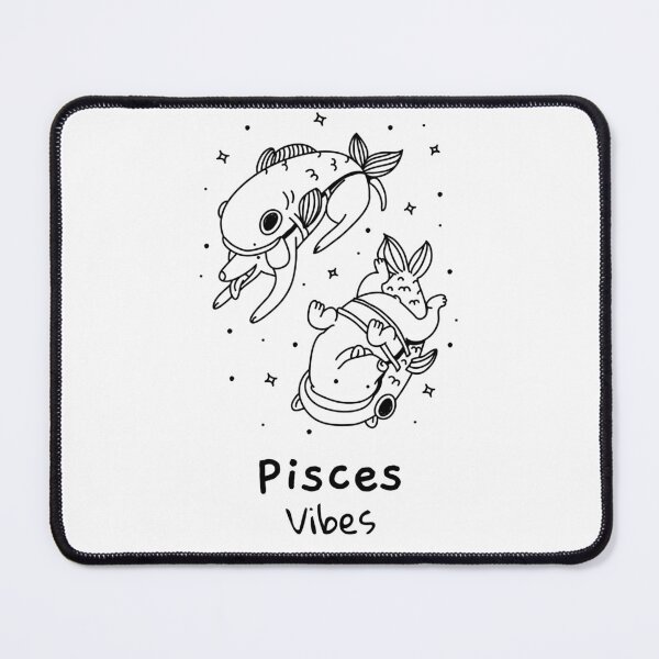 Item preview, Pisces Vibes Dogs Of The Zodiac designed and sold by LadyZodiac.