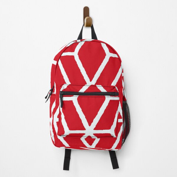 Item preview, RED AND WHITE GRAPHIC INTERSECTIONS designed and sold by Overthetopsm.