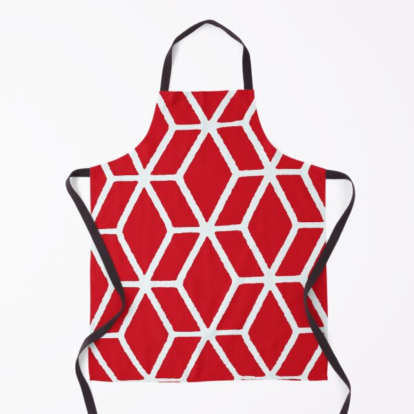 Item preview, RED AND WHITE GRAPHIC INTERSECTIONS designed and sold by Overthetopsm.