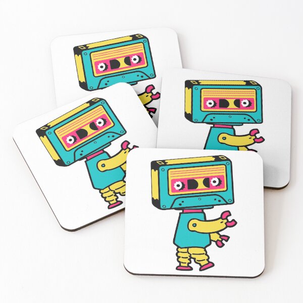 Item preview, Cassette Bot The Retro Cassette Tape Robot designed and sold by 4U2NV-LDN.