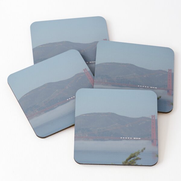 Item preview, Fog Rolls In Under the Golden Gate Bridge designed and sold by leeslayyy.