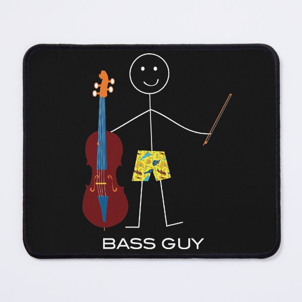 Item preview, Funny Mens Double Bass Player  designed and sold by whyitsme.