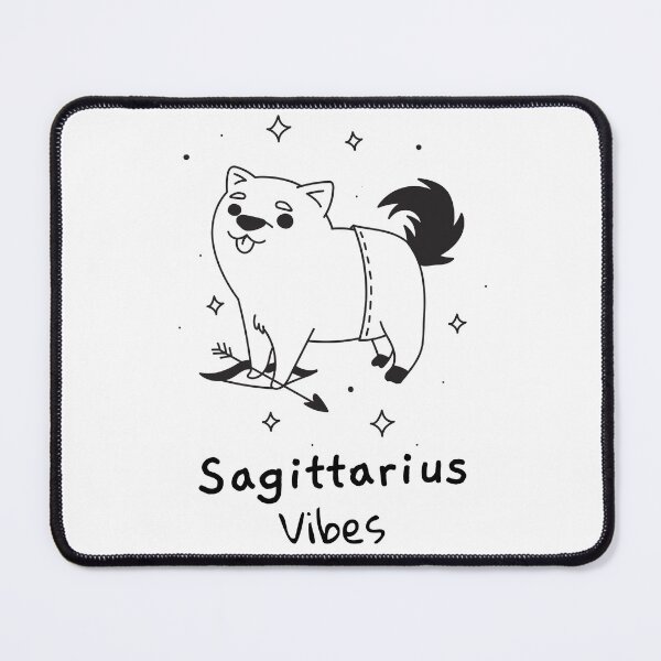 Item preview, Sagittarius Vibes Dogs Of The Zodiac designed and sold by LadyZodiac.