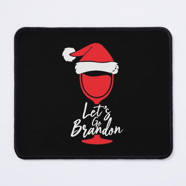 Item preview, Let's go Brandon Christmas wine designed and sold by ZDreamers.