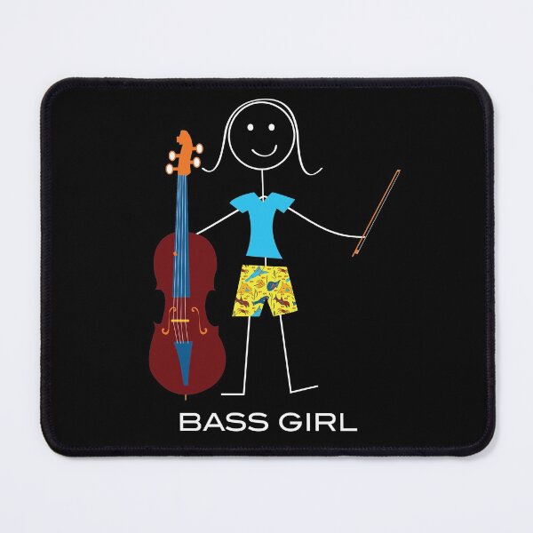 Item preview, Funny Womens Double Bass Player designed and sold by whyitsme.
