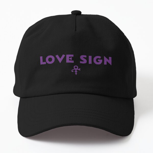 Prince , Love Sign .(purple) Dad Hat