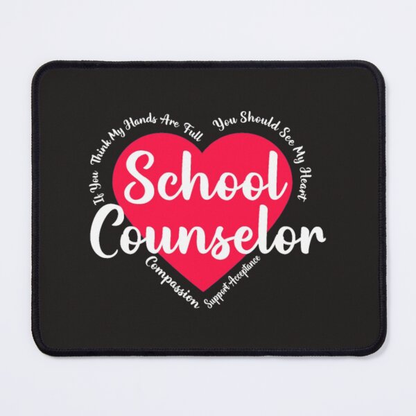 Item preview, School counselor heart design designed and sold by Themngocbao.