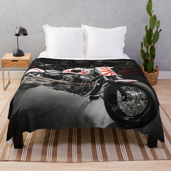 Harley Davidson Throw Blankets for Sale Redbubble