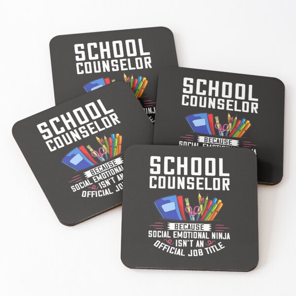 Item preview, School counselor official job tittle designed and sold by Themngocbao.