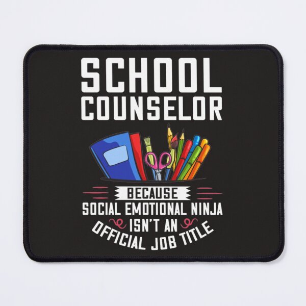 Item preview, School counselor official job tittle designed and sold by Themngocbao.
