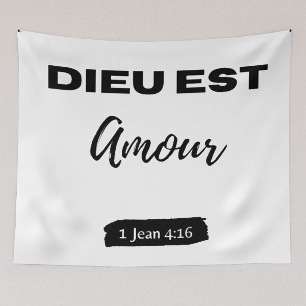 Item preview, Dieu est Amour designed and sold by CherishedCloset.