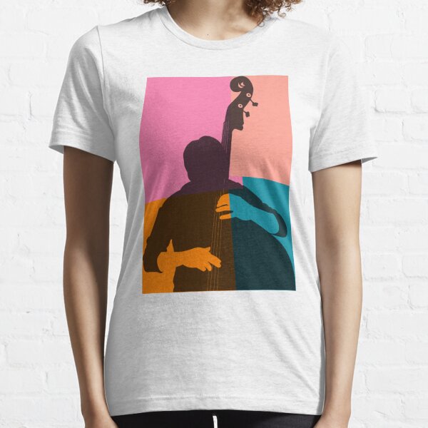Jazz Acoustic Bass Player Essential T-Shirt