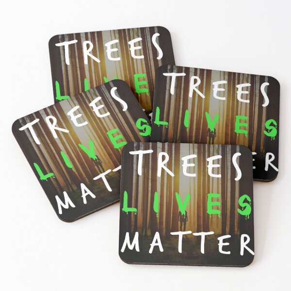 Item preview, Trees Lives Matter Environmental Advocacy Poster designed and sold by Let-be-on-Trend.