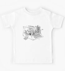 Patent - SIGABA Cryptography Machine Kids Tee