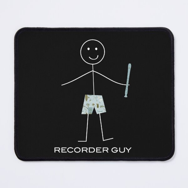 Item preview, Funny Mens Recorder Design designed and sold by whyitsme.