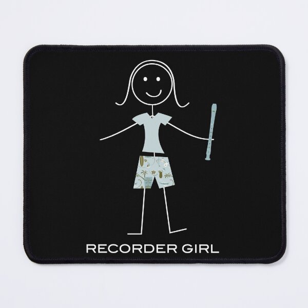 Item preview, Funny Womens Recorder Design designed and sold by whyitsme.