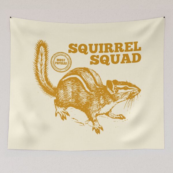 Item preview, The Most Popular Squirrel Squad designed and sold by kcaandwu.