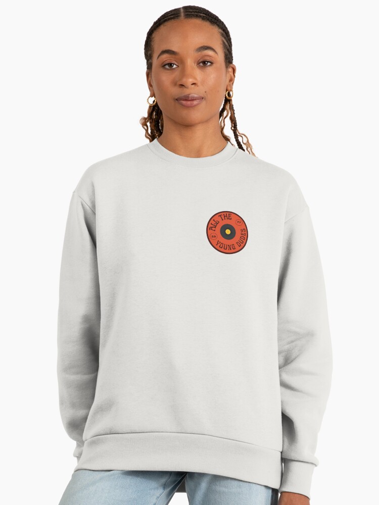 all the young dudes 1977 record Premium Oversized Sweatshirt
