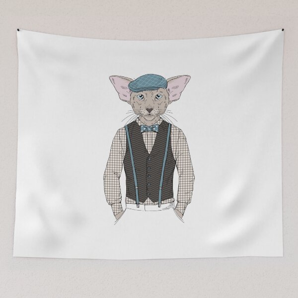 Item preview, Anthropomorphic Cat designed and sold by Obsesie.