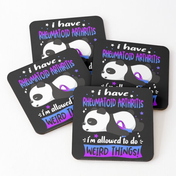 Item preview, Rheumatoid Arthritis Warrior I Have Rheumatoid Arthritis I Am Allowed To Do Weird Things! designed and sold by GennieShop.