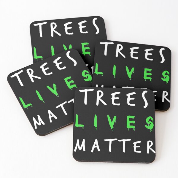 Item preview, Trees Lives Matter Environmental Advocacy Poster designed and sold by Let-be-on-Trend.