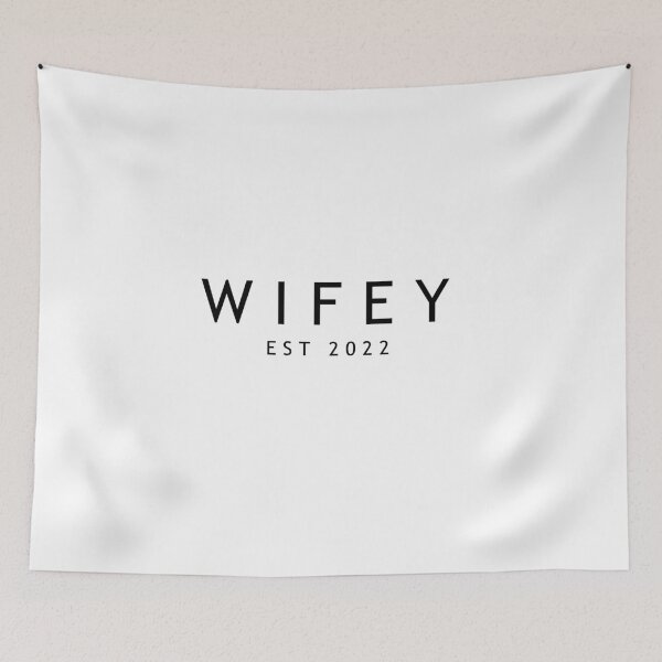Item preview, Wifey Est 2022 designed and sold by Profashionall.