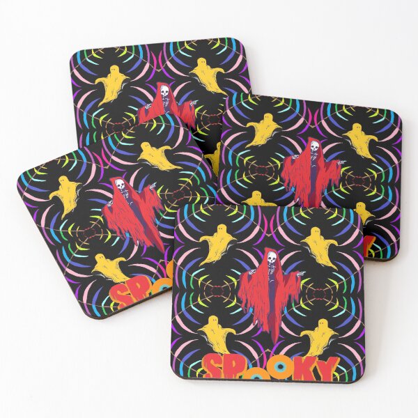Item preview, Colorful Spooky Ghosts | Happy Halloween designed and sold by Dream Wear.
