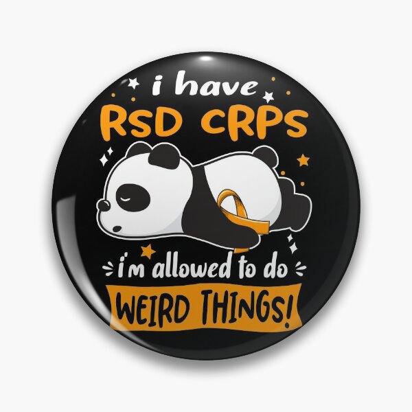 Item preview, RSD CRPS Warrior I Have RSD CRPS I Am Allowed To Do Weird Things! designed and sold by GennieShop.