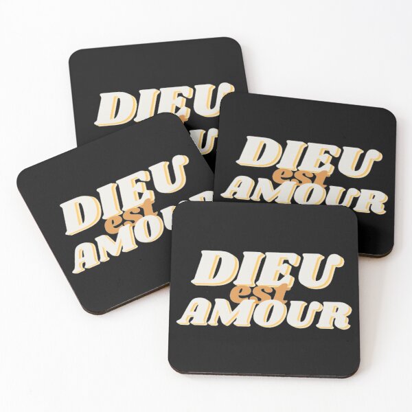 Item preview, Dieu est amour designed and sold by CherishedCloset.