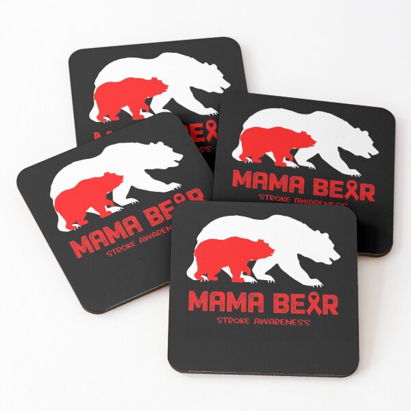 Item preview, Stroke Awareness Mama Bear Support Stroke designed and sold by Victormoratalla.