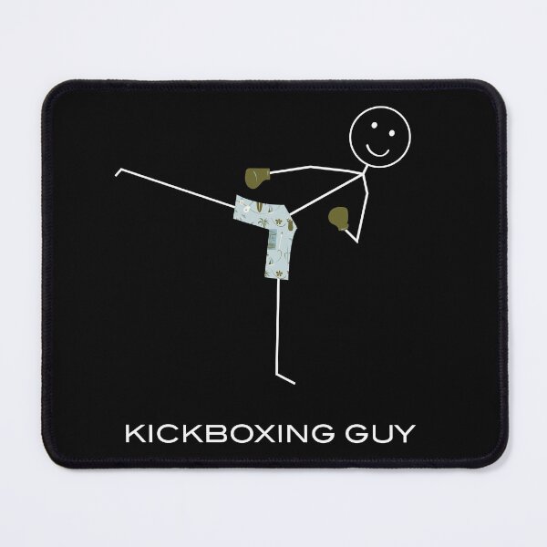 Item preview, Funny Mens Kickboxing Design designed and sold by whyitsme.
