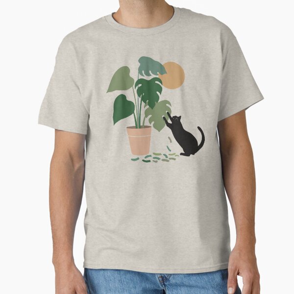 Aperçu de l'œuvre Chat et Plante 13 : La fabrication de Monstera créée et vendue par ilovedoodle.