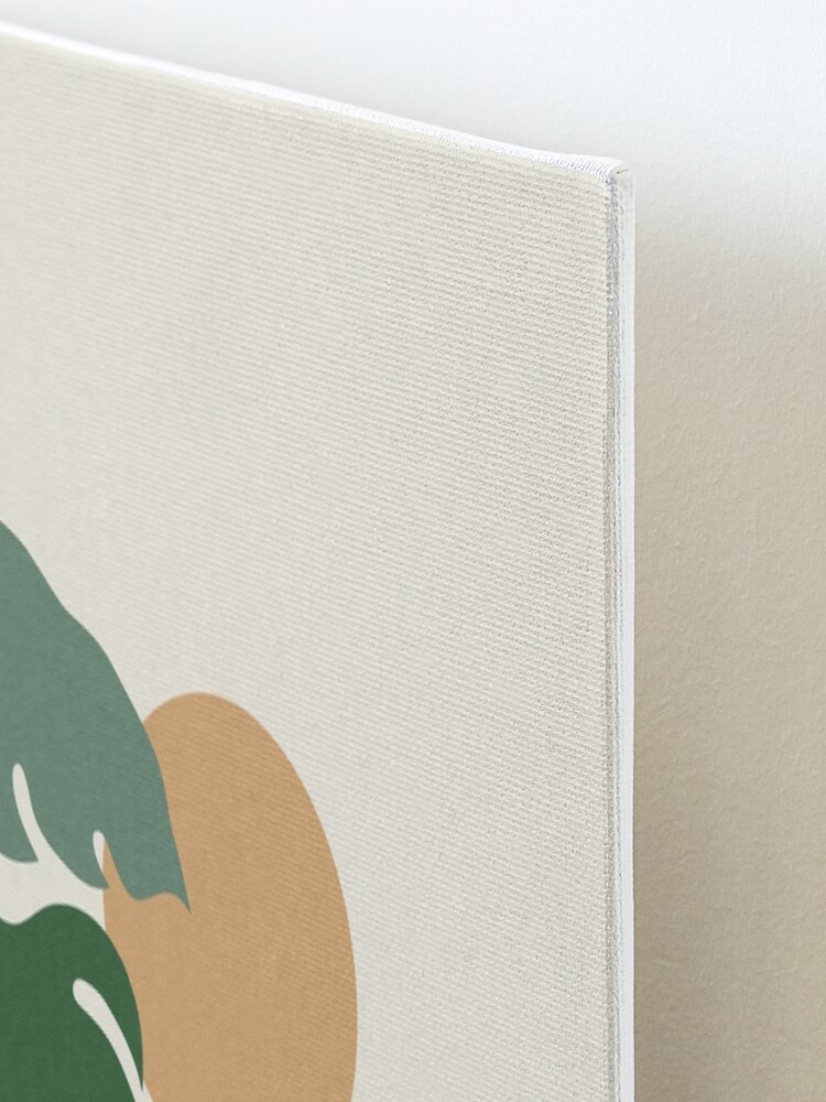 Alternate view of Cat and Plant 13: The Making of Monstera Mounted Print