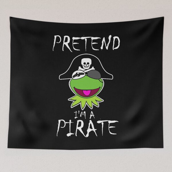 Item preview, Pirate Frog designed and sold by TingesOfPzazz.