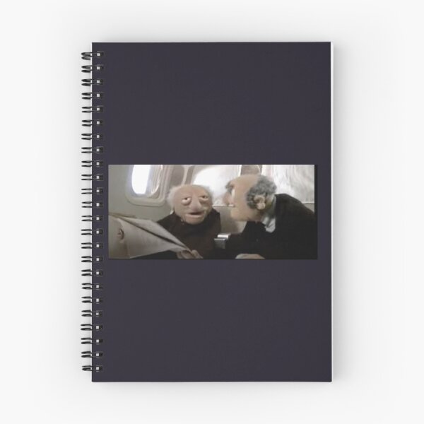 Item preview, Statler and Waldorf on a plane designed and sold by Jenniferkate72.