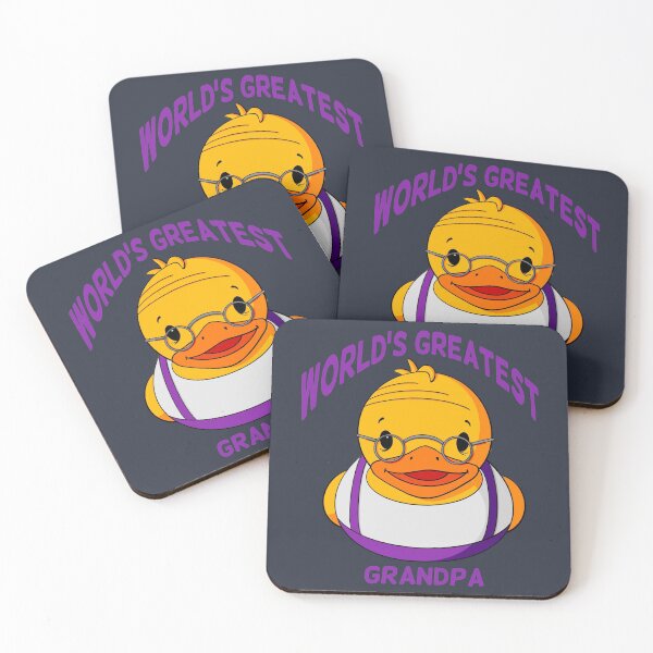 Item preview, World’s Greatest Grandpa Rubber Duck designed and sold by Alisha Ober Designs.