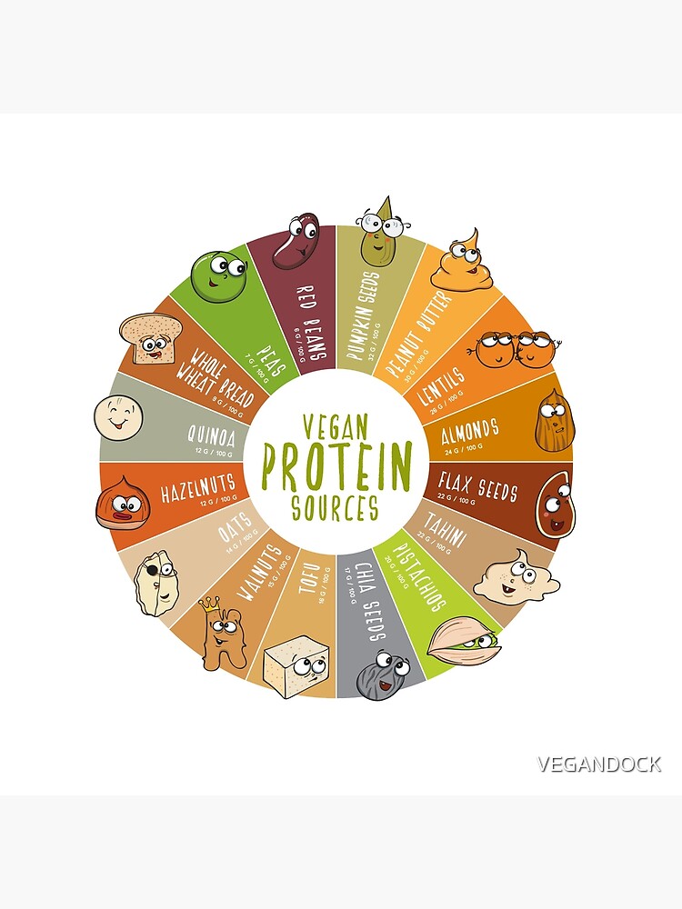 Vegan Protein Chart