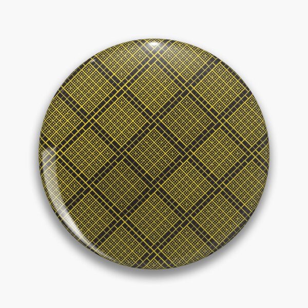 Item preview, Criss Cross Wide Angled Line Pattern in Black and Yellow designed and sold by Neil Feigeles.