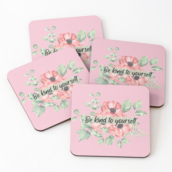 Item preview, Be Kind To Yourself Floral designed and sold by Wachi-A.